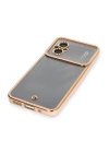 BFS  Xiaomi Poco M5 Kılıf Liva Lens Silikon - Rose