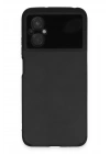 BFS  Xiaomi Poco M5 Kılıf Loop Deri Silikon - Siyah
