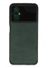BFS  Xiaomi Poco M5 Kılıf Loop Deri Silikon - Yeşil