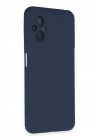 BFS Xiaomi Poco M5 Kılıf Nano içi Kadife Silikon - Lacivert
