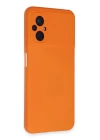 BFS Xiaomi Poco M5 Kılıf Nano içi Kadife Silikon - Turuncu