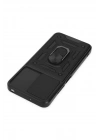BFS Xiaomi Poco M5 Kılıf Pars Lens Yüzüklü Silikon - Siyah
