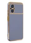 BFS  Xiaomi Poco M5 Kılıf Volet Silikon - Mavi