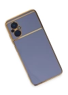 BFS  Xiaomi Poco M5 Kılıf Volet Silikon - Mavi