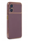 BFS Xiaomi Poco M5 Kılıf Volet Silikon - Mor
