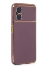 BFS  Xiaomi Poco M5 Kılıf Volet Silikon - Mor