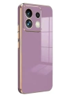 BFS Xiaomi Poco M6 Pro 4G Kılıf Volet Silikon - Mor
