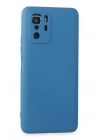 BFS  Xiaomi Poco X3 GT Kılıf Nano içi Kadife Silikon - Mavi