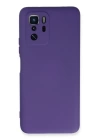 BFS  Xiaomi Poco X3 GT Kılıf Nano içi Kadife Silikon - Mor