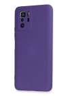 BFS  Xiaomi Poco X3 GT Kılıf Nano içi Kadife Silikon - Mor