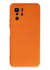 BFS  Xiaomi Poco X3 GT Kılıf Nano içi Kadife Silikon - Turuncu