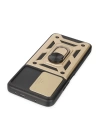 BFS  Xiaomi Poco X3 GT Kılıf Pars Lens Yüzüklü Silikon - Gold