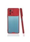 BFS  Xiaomi Poco X3 GT Kılıf Platin Kamera Koruma Silikon - Kırmızı