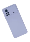 BFS  Xiaomi Poco X4 Pro 5G Kılıf Nano içi Kadife Silikon - Lila
