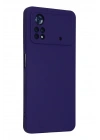 BFS Xiaomi Poco X4 Pro 5G Kılıf Nano içi Kadife Silikon - Mor