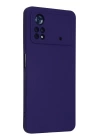 BFS  Xiaomi Poco X4 Pro 5G Kılıf Nano içi Kadife Silikon - Mor
