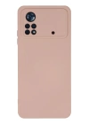 BFS  Xiaomi Poco X4 Pro 5G Kılıf Nano içi Kadife Silikon - Pudra