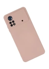 BFS  Xiaomi Poco X4 Pro 5G Kılıf Nano içi Kadife Silikon - Pudra