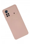 BFS Xiaomi Poco X4 Pro 5G Kılıf Nano içi Kadife Silikon - Pudra