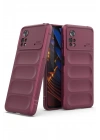 BFS Xiaomi Poco X4 Pro 5G Kılıf Optimum Silikon - Bordo