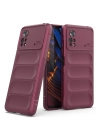 BFS  Xiaomi Poco X4 Pro 5G Kılıf Optimum Silikon - Bordo