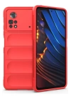 BFS  Xiaomi Poco X4 Pro 5G Kılıf Optimum Silikon - Kırmızı