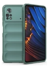 BFS  Xiaomi Poco X4 Pro 5G Kılıf Optimum Silikon - Koyu Yeşil