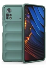BFS Xiaomi Poco X4 Pro 5G Kılıf Optimum Silikon - Koyu Yeşil