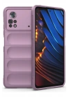 BFS Xiaomi Poco X4 Pro 5G Kılıf Optimum Silikon - Mor
