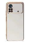 BFS  Xiaomi Poco X4 Pro 5G Kılıf Volet Silikon - Beyaz