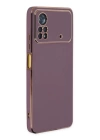 BFS  Xiaomi Poco X4 Pro 5G Kılıf Volet Silikon - Mor
