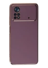 BFS  Xiaomi Poco X4 Pro 5G Kılıf Volet Silikon - Mor