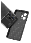 BFS  Xiaomi Poco X5 5G Kılıf Auto Focus Karbon Kapak - Siyah