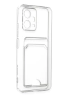 BFS  Xiaomi Poco X5 5G Kılıf Kart Şeffaf Silikon - Şeffaf