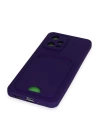 BFS  Xiaomi Poco X5 5G Kılıf Kelvin Kartvizitli Silikon - Derin Mor