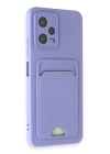 BFS  Xiaomi Poco X5 5G Kılıf Kelvin Kartvizitli Silikon - Lila