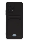 BFS  Xiaomi Poco X5 5G Kılıf Kelvin Kartvizitli Silikon - Siyah