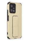 BFS  Xiaomi Poco X5 5G Kılıf Mega Standlı Silikon - Gold