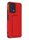 BFS  Xiaomi Poco X5 5G Kılıf Mega Standlı Silikon - Kırmızı