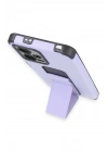 BFS Xiaomi Poco X5 5G Kılıf Mega Standlı Silikon - Lila