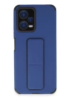 BFS  Xiaomi Poco X5 5G Kılıf Mega Standlı Silikon - Mavi