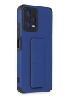 BFS  Xiaomi Poco X5 5G Kılıf Mega Standlı Silikon - Mavi
