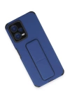 BFS  Xiaomi Poco X5 5G Kılıf Mega Standlı Silikon - Mavi