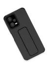 BFS  Xiaomi Poco X5 5G Kılıf Mega Standlı Silikon - Siyah