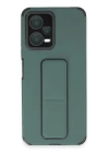 BFS  Xiaomi Poco X5 5G Kılıf Mega Standlı Silikon - Yeşil