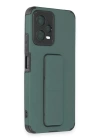 BFS  Xiaomi Poco X5 5G Kılıf Mega Standlı Silikon - Yeşil