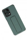 BFS  Xiaomi Poco X5 5G Kılıf Mega Standlı Silikon - Yeşil