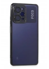 BFS Xiaomi Poco X5 Pro 5G Kılıf Lensli Silikon - Siyah