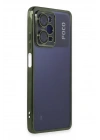 BFS  Xiaomi Poco X5 Pro 5G Kılıf  Lensli Silikon - Yeşil
