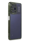 BFS Xiaomi Poco X5 Pro 5G Kılıf Lensli Silikon - Yeşil
